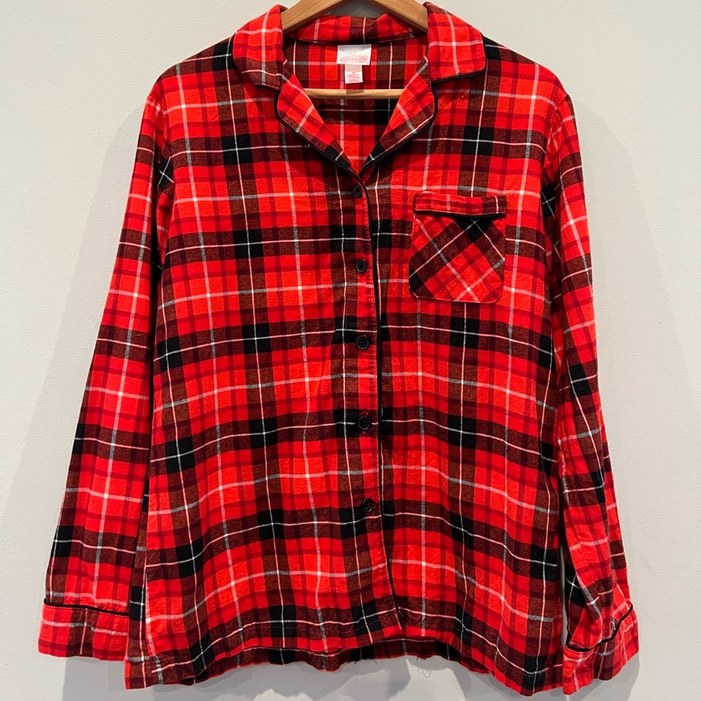 Target Brand Plaid Christmas PJ Set